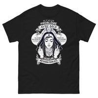 Thumbnail for T-shirt sœurs métisses noir - Si t'as un problème, va voir ma sœur