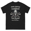 T-shirt Guerrier catalan noir - Être catalan, on gère