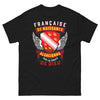 T-shirt Alsace noir - Française de naissance Alsacienne, fierté locale