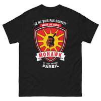 Thumbnail for T-shirt Mohawk noir - Je ne suis pas parfait mais je suis Mohawk