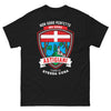 T-shirt Astigiano nero - Non sono perfetto ma sono Astigiano