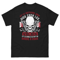 Thumbnail for T-shirt Valais noir - Et le huitième jour, Dieu créa le Valais