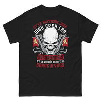 Thumbnail for T-shirt Aveyronnais noir - Dieu créa les Aveyronnais