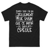 T-shirt Créole noir - Hier soir, j'ai bu tellement de rhum