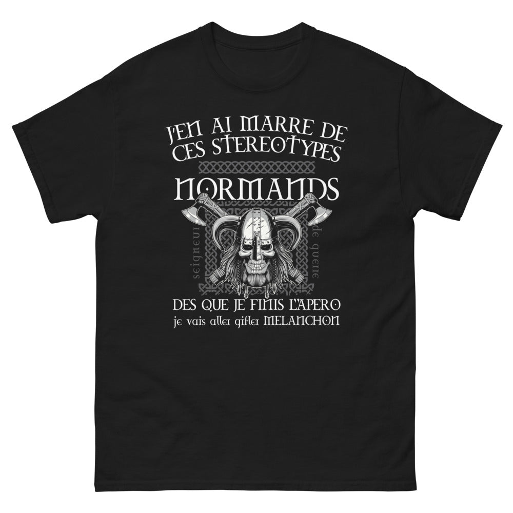 T-shirt Normand noir - Seigneur de Guerre