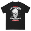 T-shirt Portugal noir - Je suis la tempête
