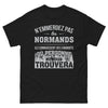 T-shirt Normand noir - Ne pas embêter ces experts du secret