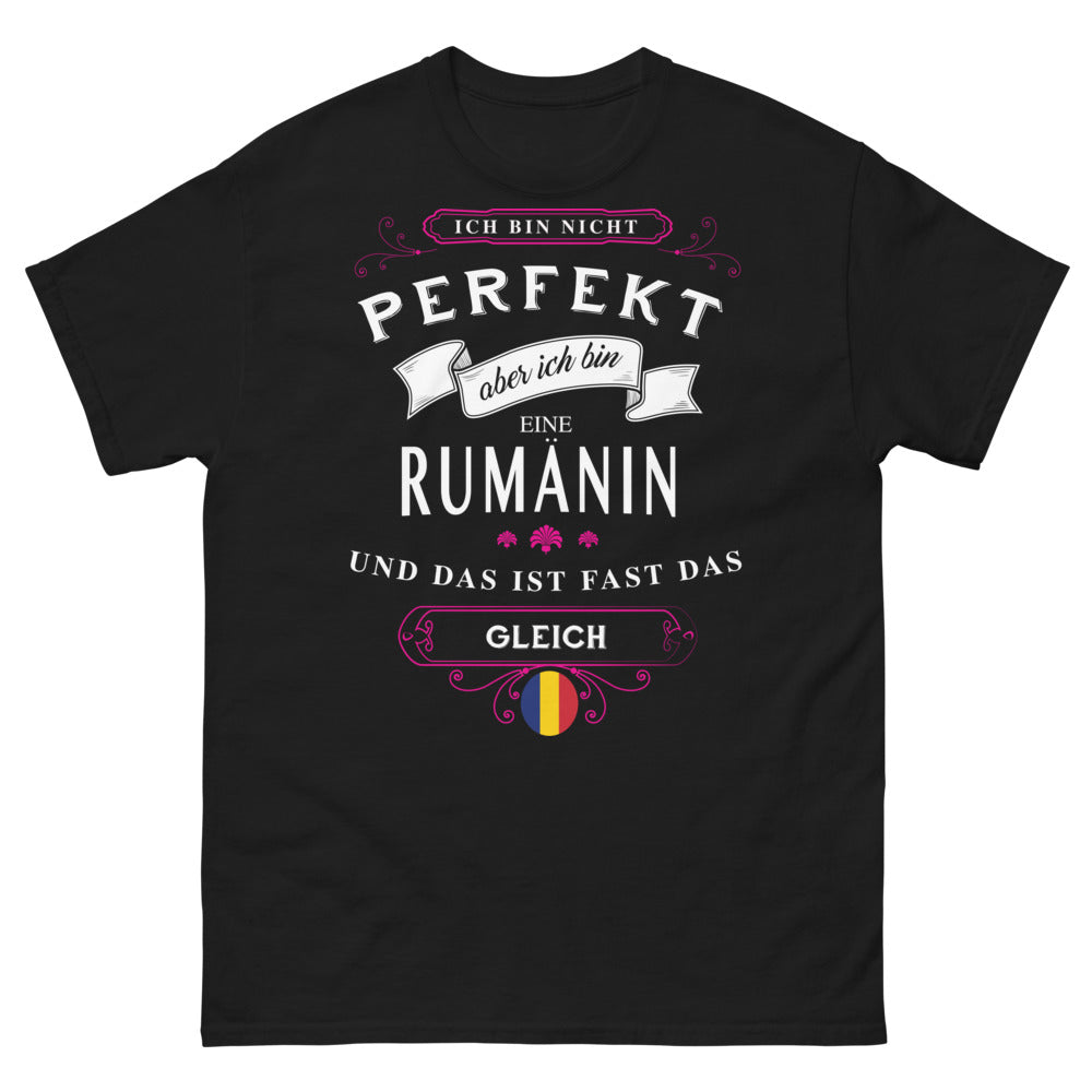 T-shirt Rumänin noir - Fast Perfekt