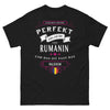 T-shirt Rumänin noir - Fast Perfekt