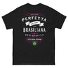 T-shirt Brasiliana noir - Non sono perfetta, ma sono una brasiliana