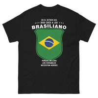 Thumbnail for T-shirt Día Octavo noir - clin d'œil humoristique hispano-brésilien