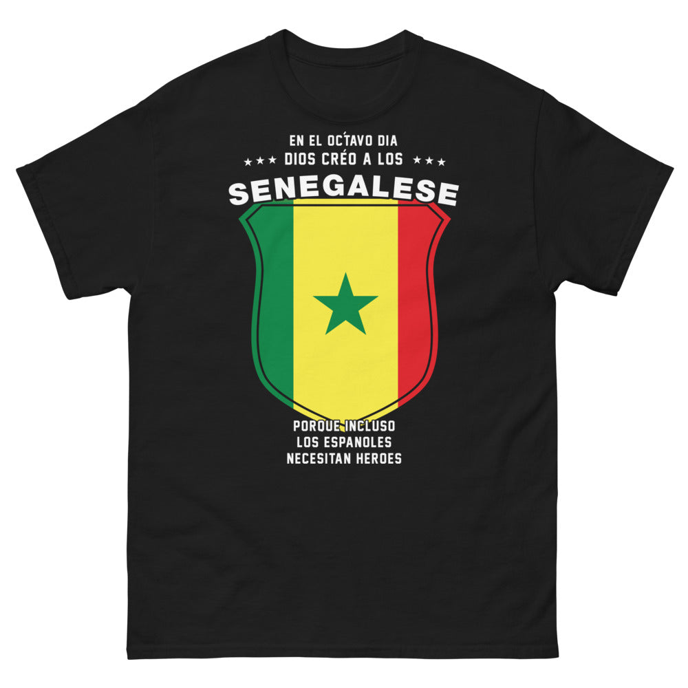 T-shirt Los Senegalese noir - Héros du huitième jour