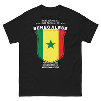 Thumbnail for T-shirt Los Senegalese noir - Héros du huitième jour