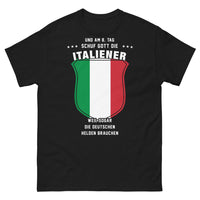 Thumbnail for T-Shirt Italiener schwarz - Humor und italienische Wurzeln