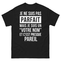 Thumbnail for T-shirt Bretagne noir - Je suis Breton, presque parfait