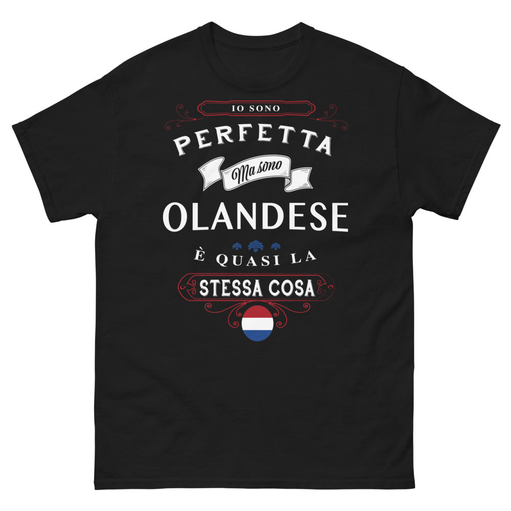 Maglietta Olandese navy — perfetta ma olandese