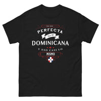 Thumbnail for T-shirt dominicaine noir - No soy perfecta pero soy Dominicana
