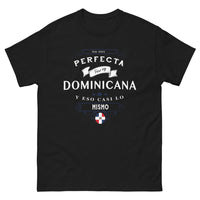 Thumbnail for T-shirt Dominicana noir - No soy perfecta