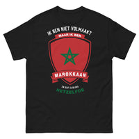 Thumbnail for T-shirt Marocain noir - je ne suis pas parfait