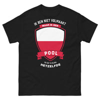 Thumbnail for T-shirt Pologne noir - texte polonais humoristique