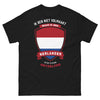 T-shirt néerlandais noir - Ik ben niet volmaakt