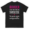 T-shirt Suisse noir - Bouder, c'est un truc de Suissesse