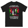 T-shirt Portugais noir - Nous sommes la tempête