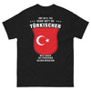 T-shirt Turquie noir - Türkisch Held, design légendaire