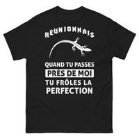 Thumbnail for T-shirt Réunionnais noir - frôle la perfection