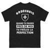 T-shirt Ardèche noir - Quand tu passes près de moi