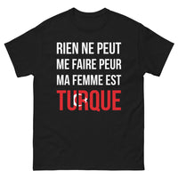 Thumbnail for T-shirt Turquie noir - Rien ne peut me faire peur