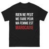 T-shirt Maroc noir - humour marocain