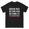 T-shirt Colombie noir face - Rien ne peut me faire peur