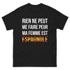 T-shirt Espagnole noir - Rien ne peut me faire peur