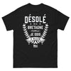 T-shirt Bretagne noir - Désolé, Bretagne m'appelle