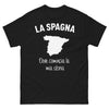 T-Shirt Spagna nero - passione italiana