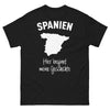 T-shirt Espagne noir face - Spanien - Hier beginnt meine Geschichte
