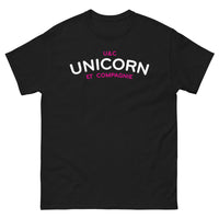 Thumbnail for T-shirt licorne sombre noir - magie nocturne