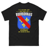 T-shirt Bourbonnais noir face - Et le huitième jour, Dieu créa les Bourbonnais