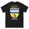 T-shirt Isérois noir - Dieu créa les Isérois
