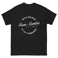 Thumbnail for T-shirt Franc-Comtois noir - Têtu râleur