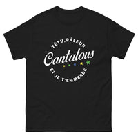 Thumbnail for T-shirt Cantalous noir - têtu et râleur