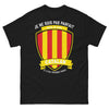 T-shirt catalan noir - Je ne suis pas parfait mais presque