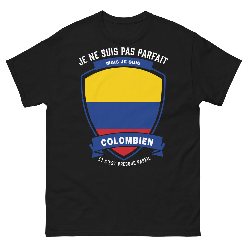 T-shirt Colombie noir - presque parfait