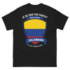 T-shirt Colombie noir - presque parfait