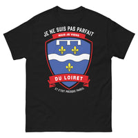 Thumbnail for T-shirt Loiret noir - je ne suis pas parfait