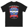 T-shirt Loiret noir - je ne suis pas parfait