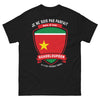 T-shirt Guadeloupe noir - je ne suis pas parfait