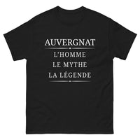 Thumbnail for T-shirt Auvergnat noir - L'homme, le mythe