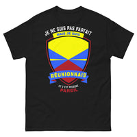 Thumbnail for T-shirt Réunionnais noir - Je ne suis pas parfait